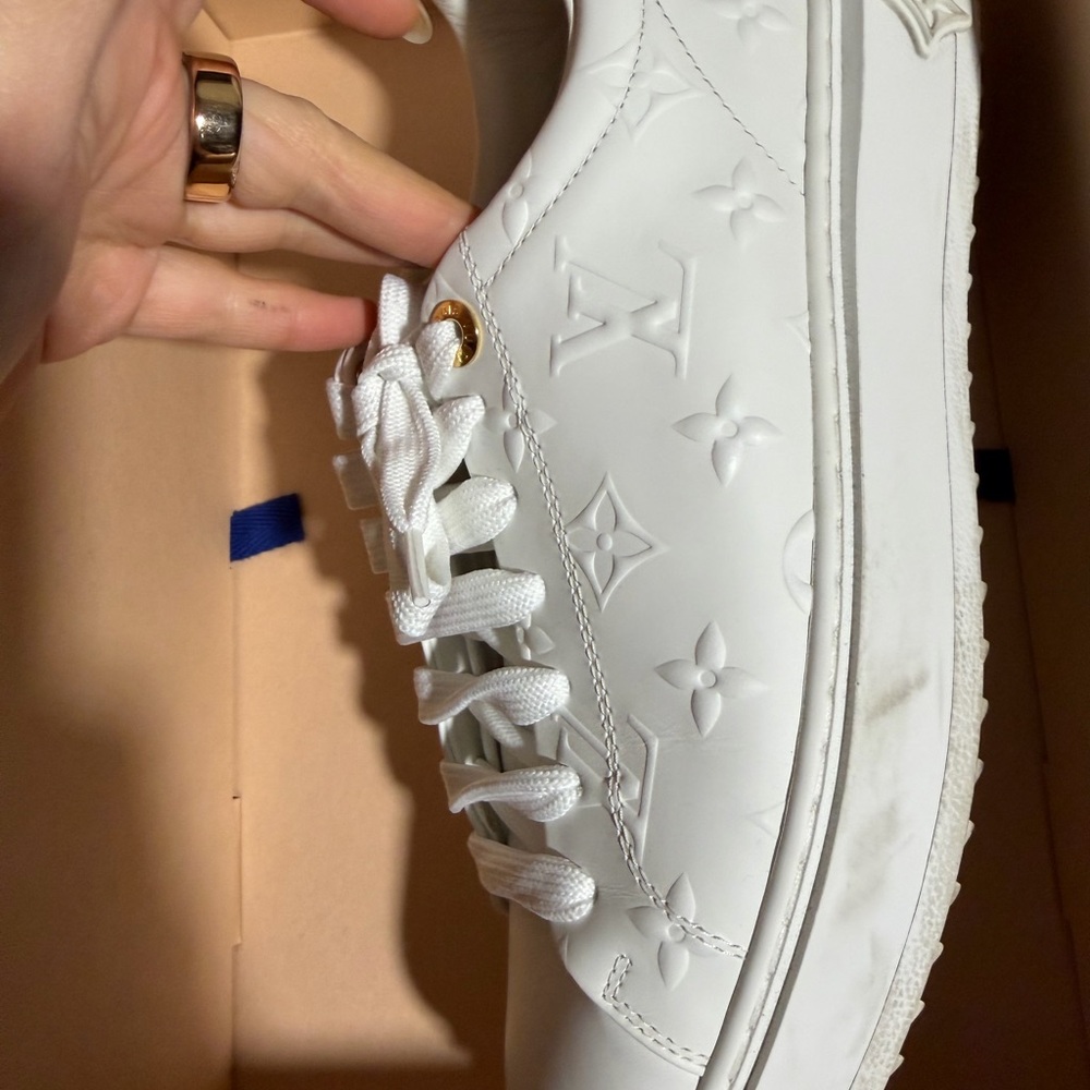Louis Vuitton women’s sneakers time out 38.5 - Picture 8 of 13